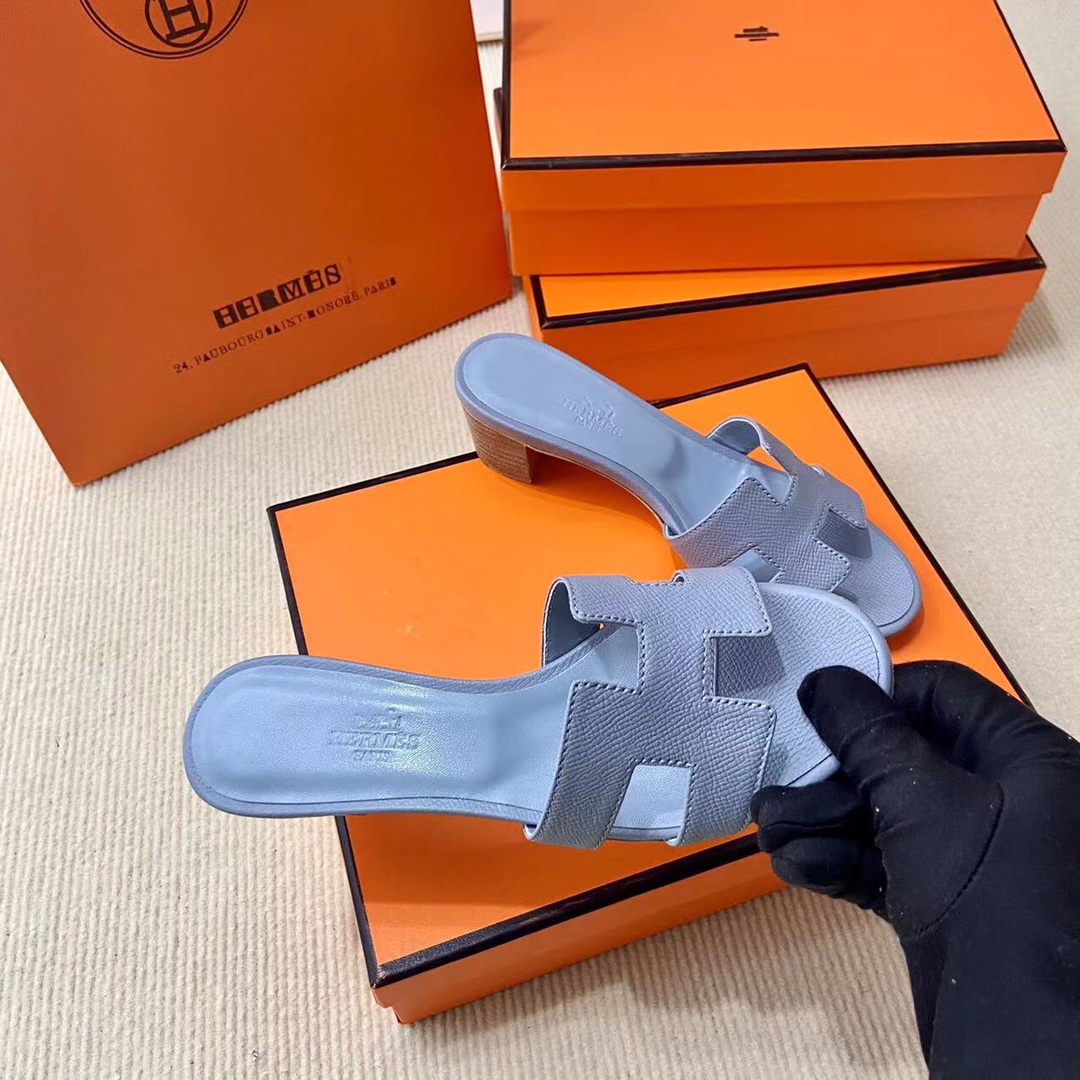 에르메스 올수공 오아시스 슬리퍼 샌들 앱송 40